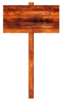 old wooden sign png