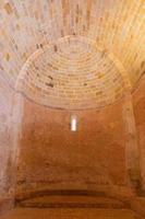 interior stone apse in a Romanesque catholic church photo