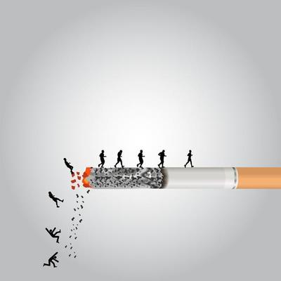 quit smoking, stop smoking, smoking side effects, concept of no smoking and World No Tobacco Day