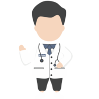 musulmán médico personaje png