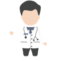 musulmán médico personaje png