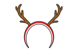 Christmas Item - Deer Horn Headband png