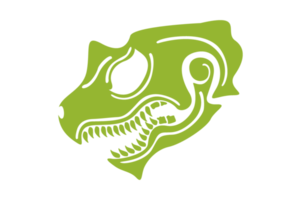 Grün Drachen Schädel Ornament tätowieren png