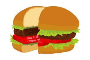 Food - hamburger png