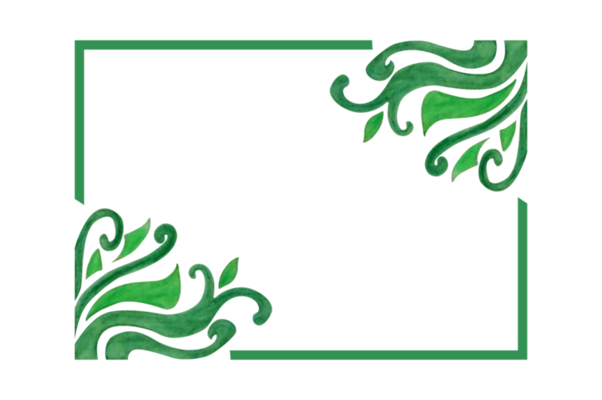 Green Border PNGs for Free Download