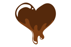 Valentine - Melted Love Chocolate png