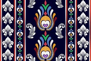 patchwork floral pattern with paisley and indian flower motifs. damask style pattern for textil and decoration vector