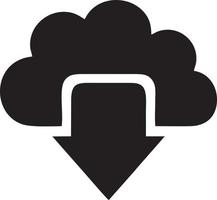 Download icon symbol image vector. Illustration of the down load design. EPS 10 vector