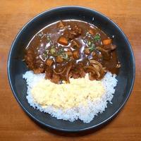 japanese food-fried pork with rice and vegetables photo