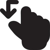 Download icon symbol image vector. Illustration of the down load design. EPS 10 vector