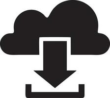 Download icon symbol image vector. Illustration of the down load design. EPS 10 vector