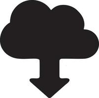 Download icon symbol image vector. Illustration of the down load design. EPS 10 vector
