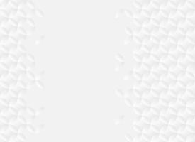 Geometric shape white background. light and shadow. White pattern background. Vector design.