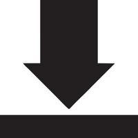 Download icon symbol image vector. Illustration of the down load design. EPS 10 vector