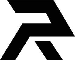 Creative AR logo design vector