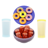 iftar 3d icono png