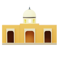 Masjid 3d icona png