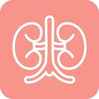 Kidney Vector Icon Design Illustration