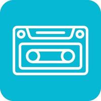 Casette Vector Icon Design Illustration