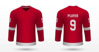 Ice Hockey Uniform Template – Sports Templates