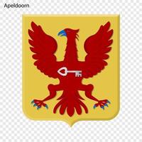 Emblem of Apeldoorn vector