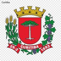 emblema de curitiba vector