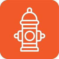 Fire hydrant Vector Icon Design Illustration