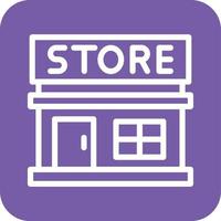 Grocery store Vector Icon Design Illustration