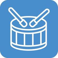 Drum Vector Icon Design Illustration