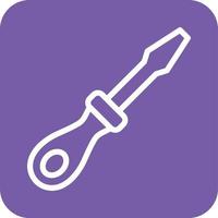 Screwdriver Vector Icon Design Illustration