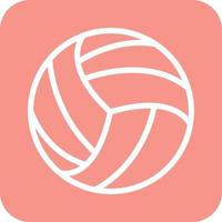 Volleyball Vector Icon Design Illustration