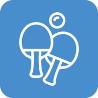 Ping pong Vector Icon Design Illustration