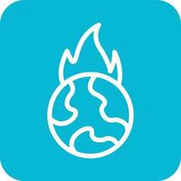 Flame Vector Icon Design Illustration