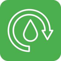 Water cycle Vector Icon Design Illustration