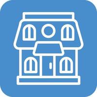 Doll house Vector Icon Design Illustration