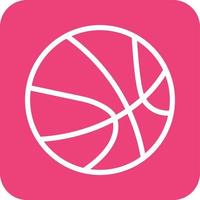 Basket ball Vector Icon Design Illustration