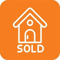 Sold Vector Icon Design Illustration