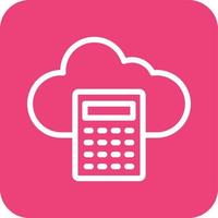 Calculator Vector Icon Design Illustration