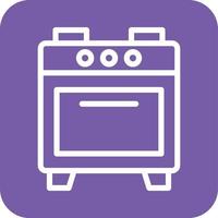 Oven Vector Icon Design Illustration