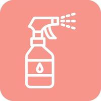 ilustración de diseño de icono de vector de botella de spray