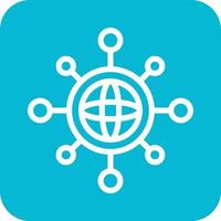 Networking Vector Icon Design Illustration