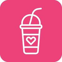 Frappe Vector Icon Design Illustration