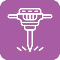 Drilling Vector Icon Design Illustration