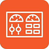 Control panel Vector Icon Design Illustration