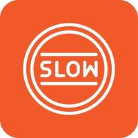 Slow Vector Icon Design Illustration