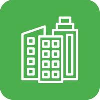 Office building Vector Icon Design Illustration