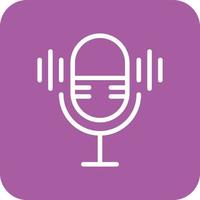 Microphone Vector Icon Design Illustration