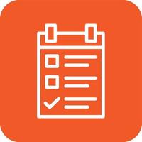 Checklist Vector Icon Design Illustration