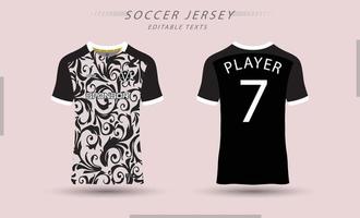 mejor vector fútbol jersey modelo deporte t camisa diseño