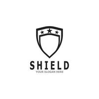 Shield Protection Logo Vector Illustration